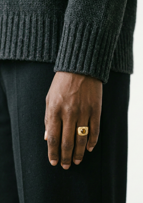 Earthmark Stone Ring