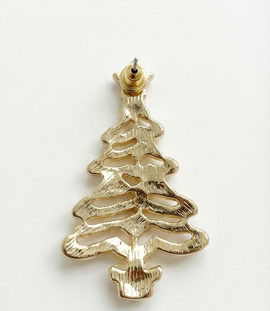 Pearled Evergreen Earrings