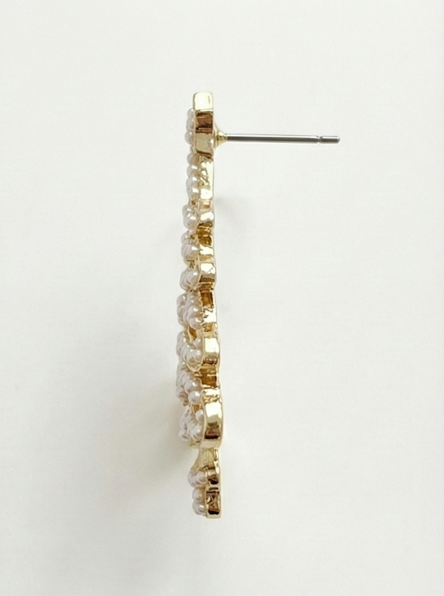 Pearled Evergreen Earrings