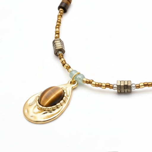 Fawnmetal Drop Necklace