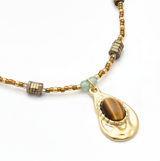 Fawnmetal Drop Necklace