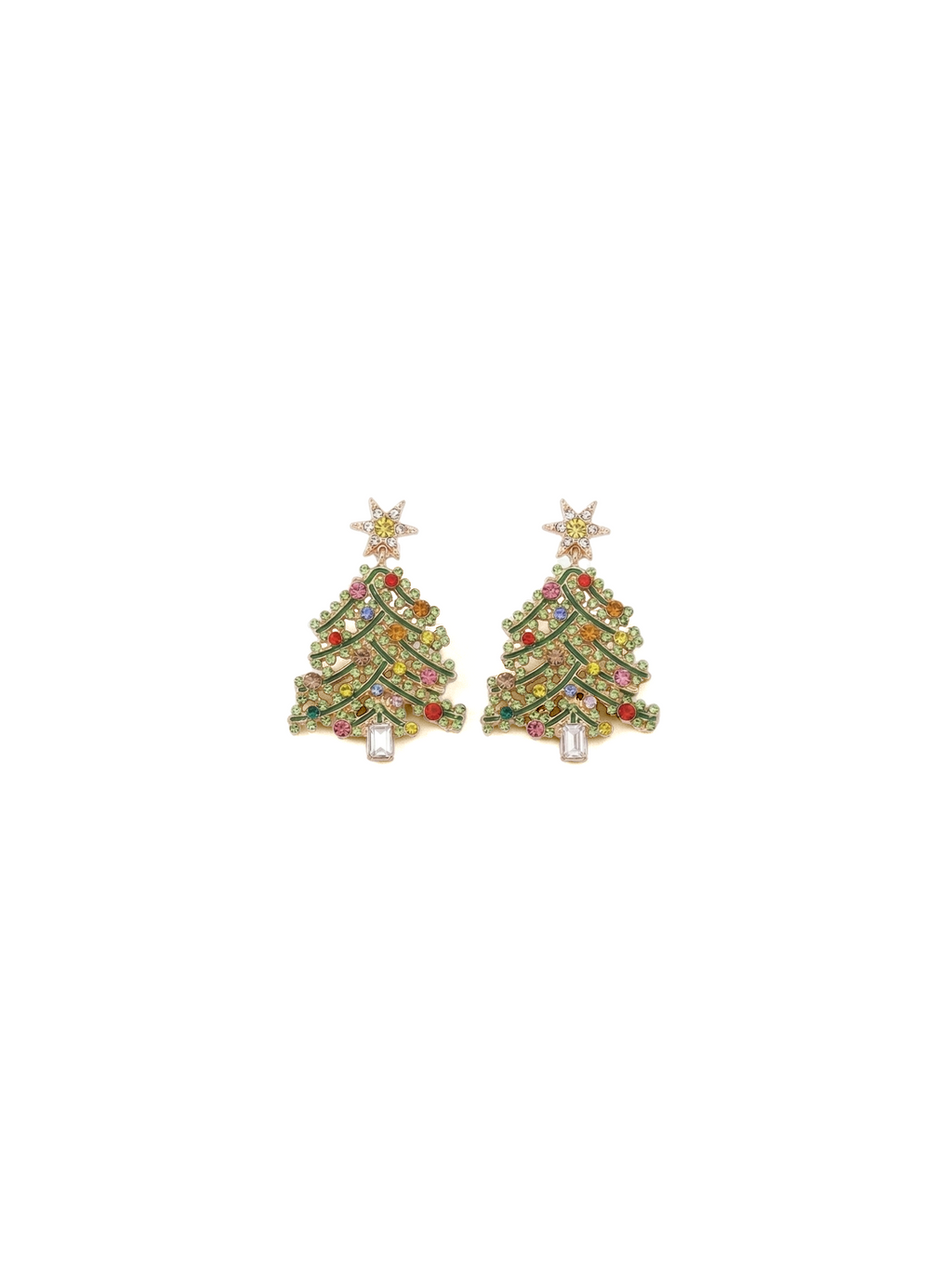 Winter Light Tree Earrings