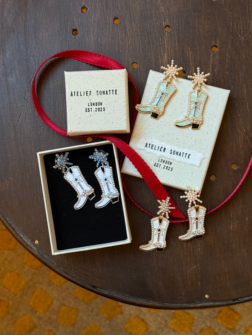 Starlit Boot Earrings